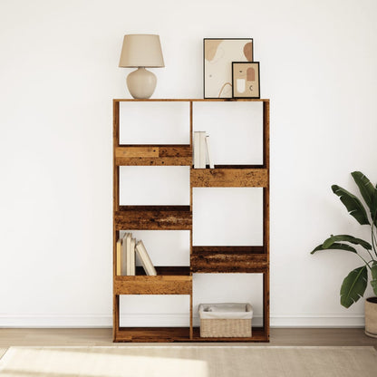 vidaXL Bookcase Old Wood 100x33x155.5 cm Engineered Wood - Brown