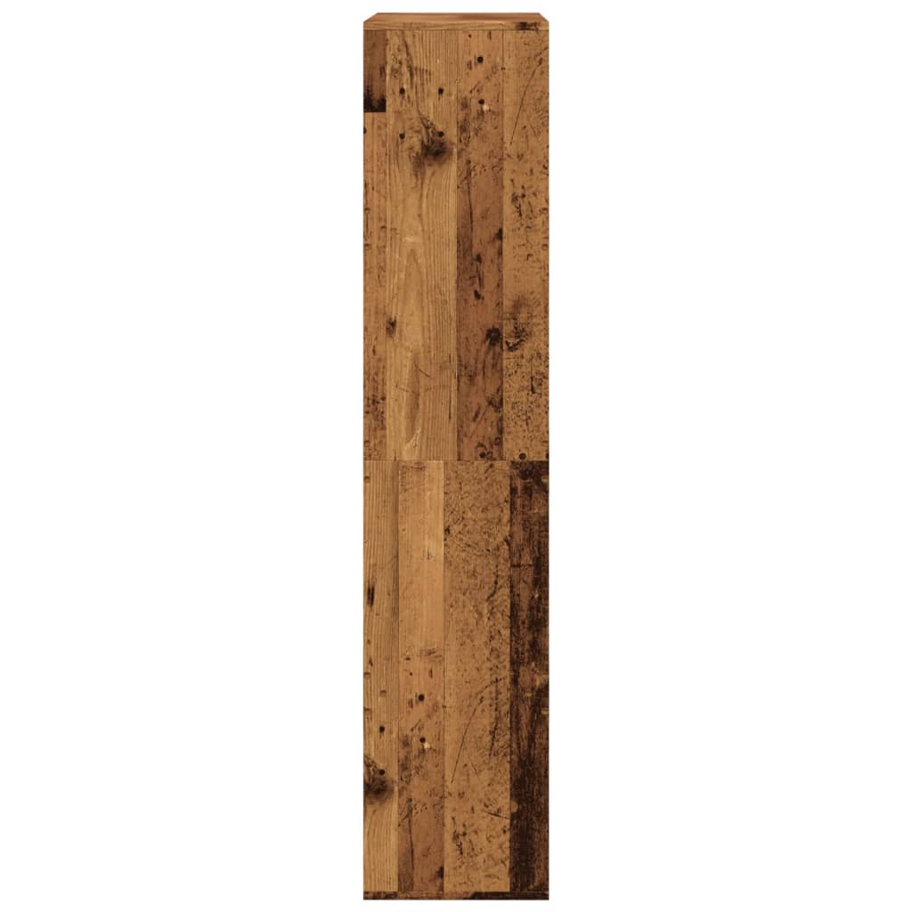 vidaXL Bookcase Old Wood 100x33x155.5 cm Engineered Wood - Brown