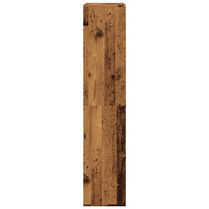 vidaXL Bookcase Old Wood 100x33x155.5 cm Engineered Wood - Brown