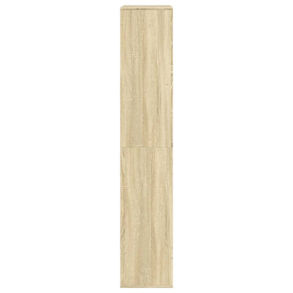 vidaXL Bookcase Sonoma Oak 100x33x175 cm Engineered Wood - Brown