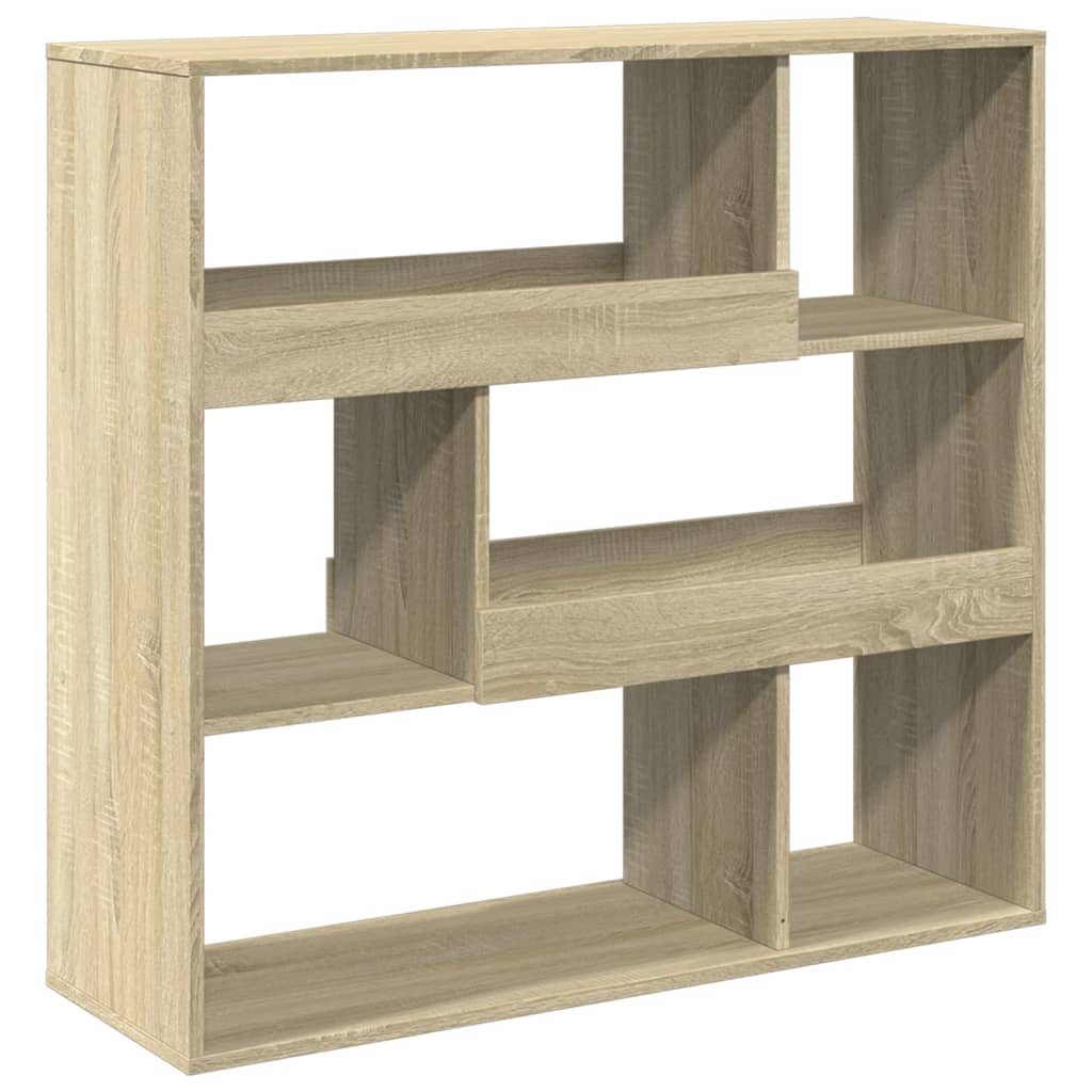 vidaXL Room Divider Sonoma Oak 100x33x94.5 cm Engineered Wood - Brown