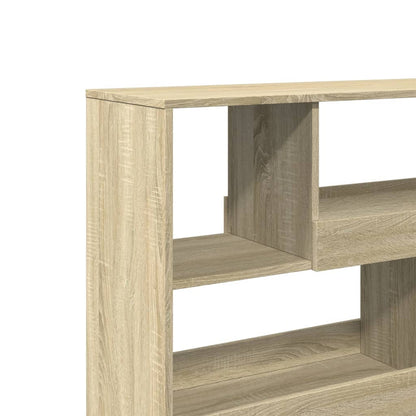vidaXL Room Divider Sonoma Oak 100x33x94.5 cm Engineered Wood - Brown