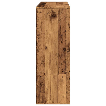 vidaXL Room Divider Old Wood 100x33x94.5 cm Engineered Wood - Brown