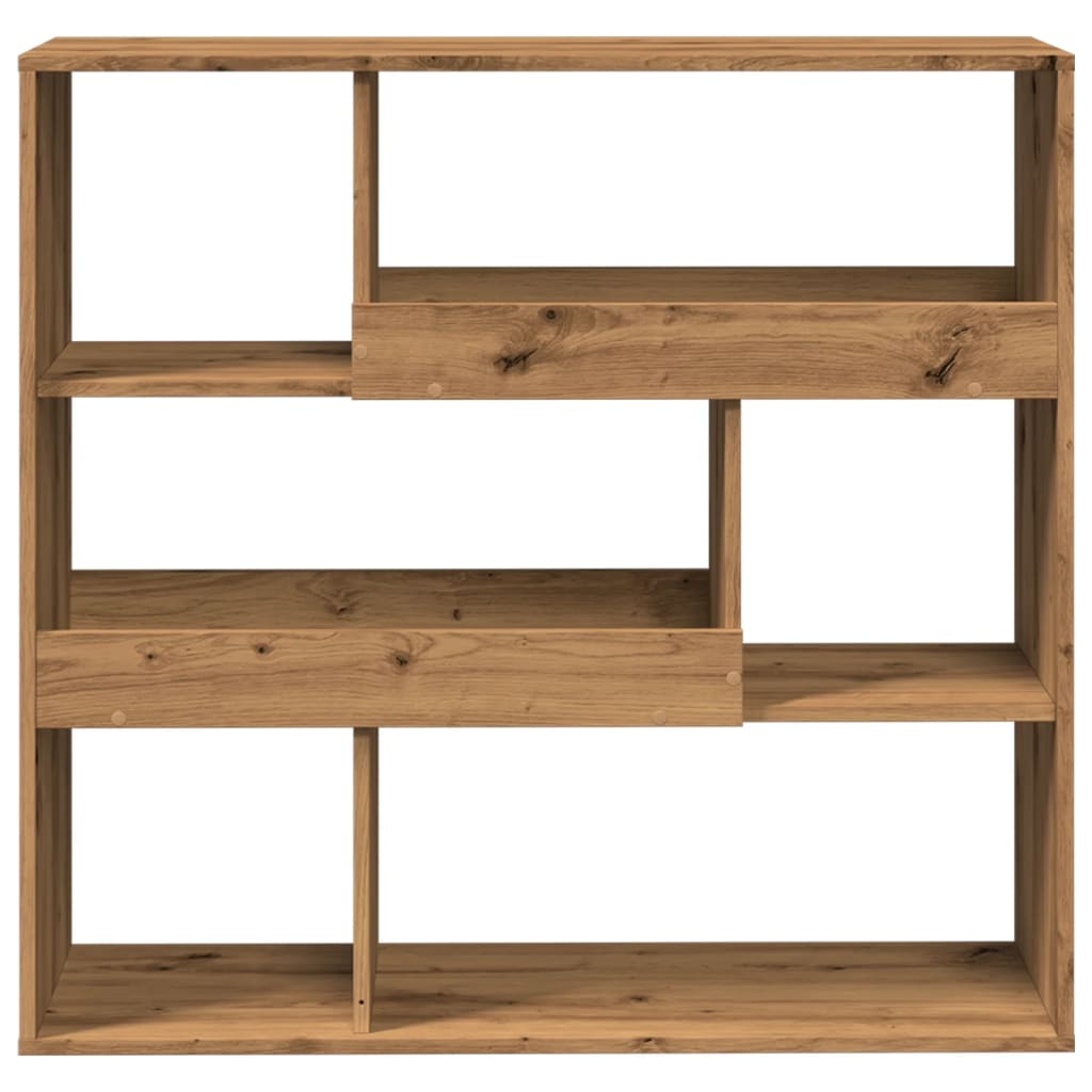 vidaXL Room Divider Artisian Oak 100x33x94.5 cm Engineered Wood - Brown