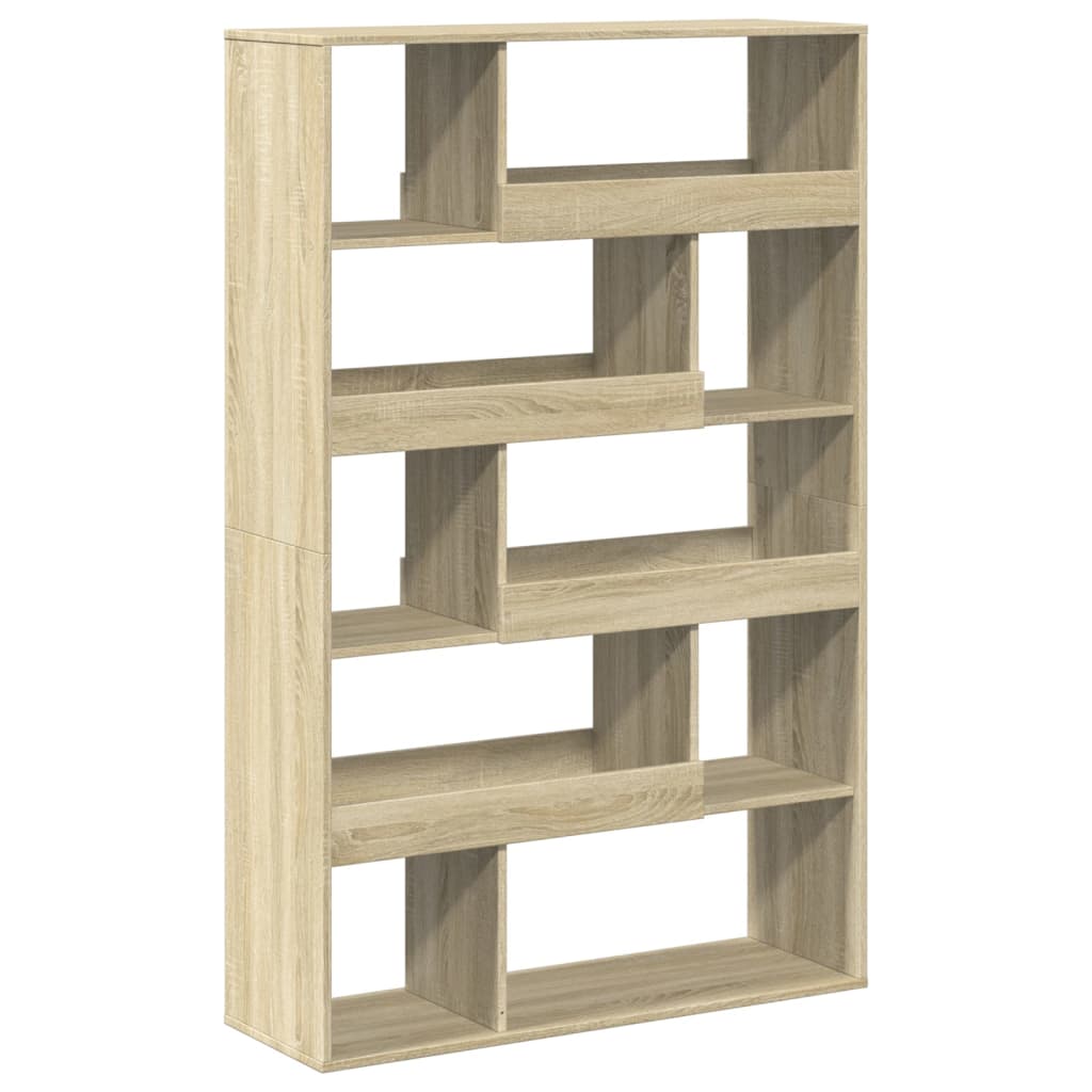 vidaXL Room Divider Sonoma Oak 100x33x156.5 cm Engineered Wood - Brown
