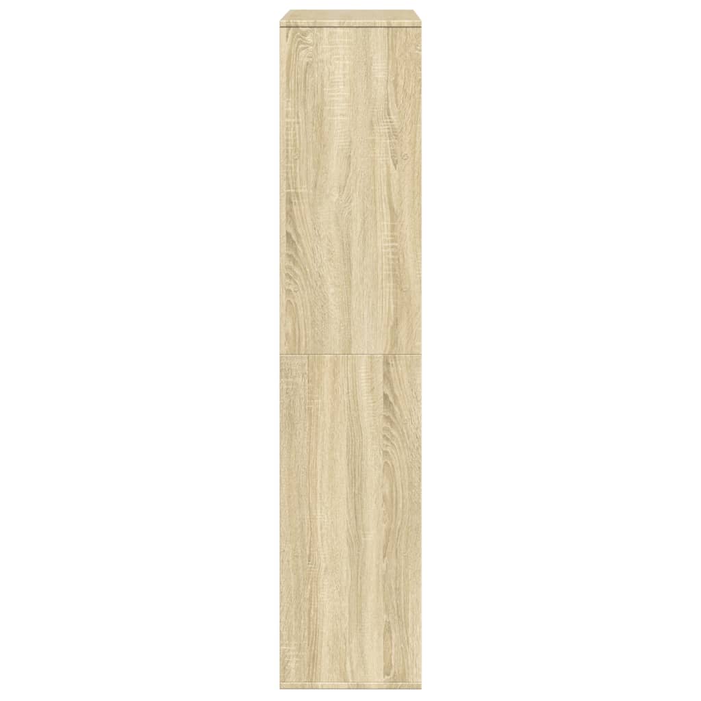 vidaXL Room Divider Sonoma Oak 100x33x156.5 cm Engineered Wood - Brown