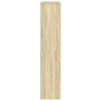 vidaXL Room Divider Sonoma Oak 100x33x156.5 cm Engineered Wood - Brown
