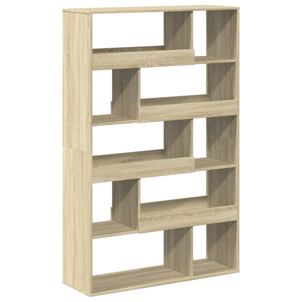 vidaXL Room Divider Sonoma Oak 100x33x156.5 cm Engineered Wood - Brown