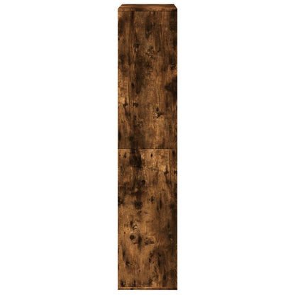 vidaXL Room Divider Smoked Oak100x33x156.5 cm Engineered Wood - Brown