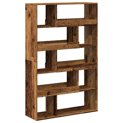 vidaXL Room Divider Old Wood 100x33x156.5 cm Engineered Wood - Brown