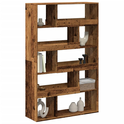 vidaXL Room Divider Old Wood 100x33x156.5 cm Engineered Wood - Brown