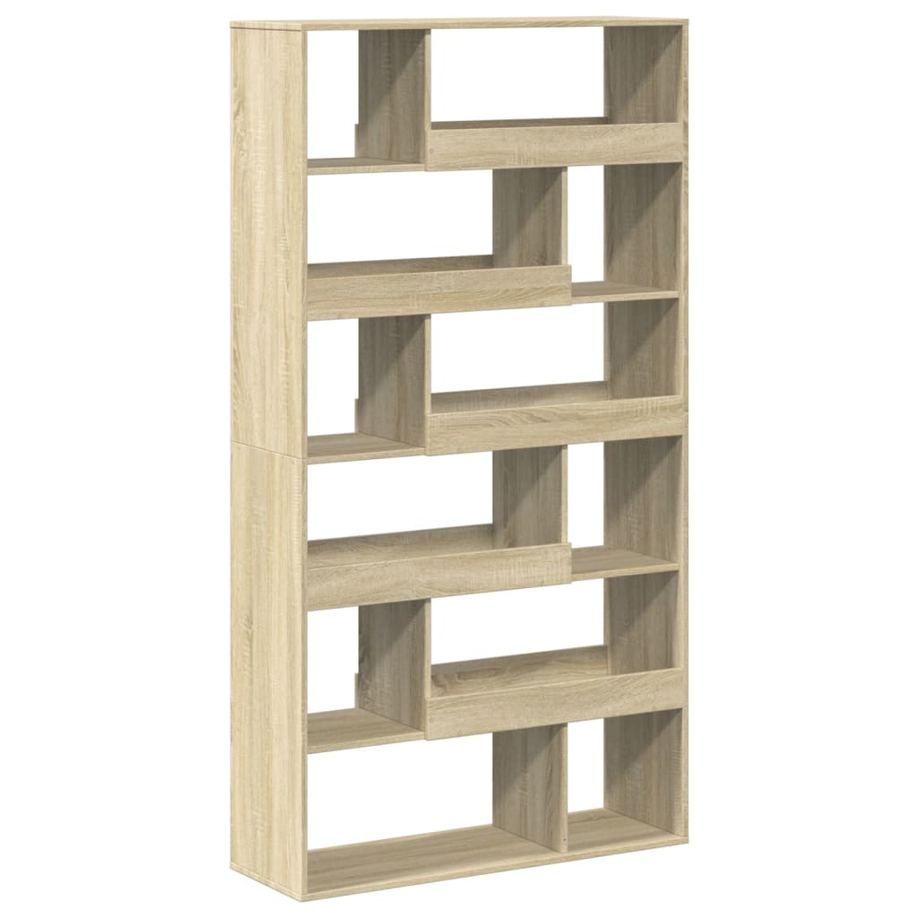 vidaXL Room Divider Sonoma Oak 100x33x187.5 cm Engineered Wood - Brown