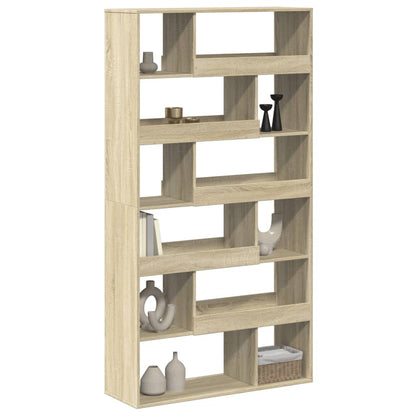 vidaXL Room Divider Sonoma Oak 100x33x187.5 cm Engineered Wood - Brown