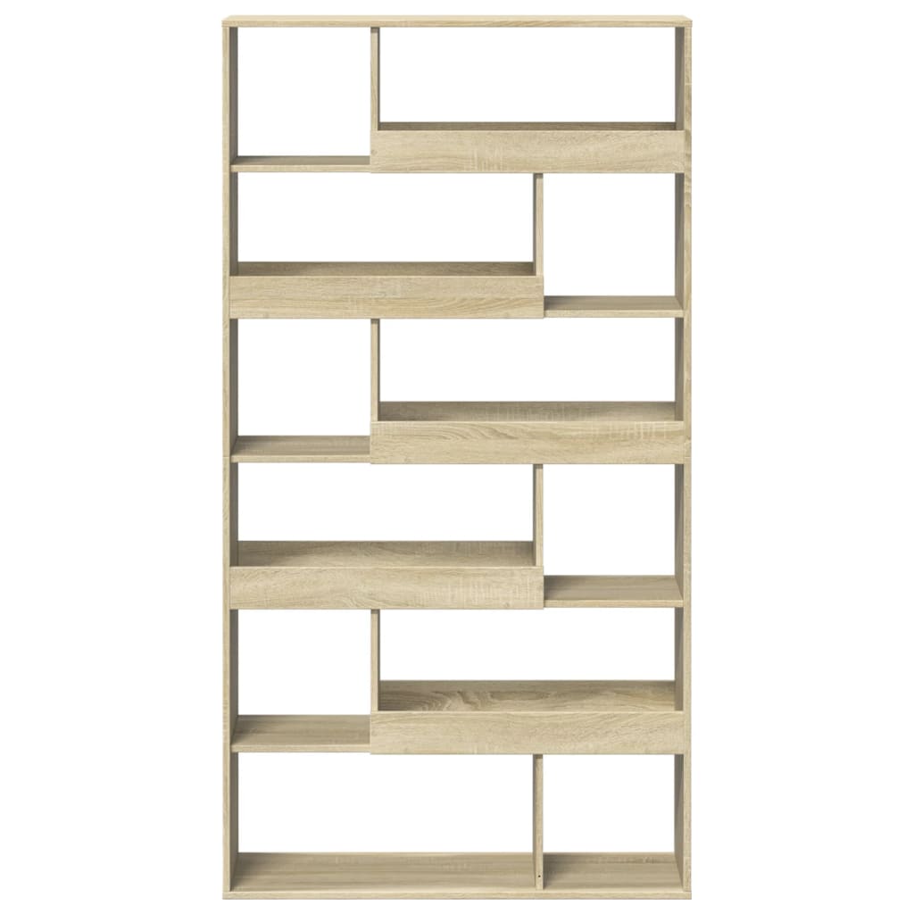 vidaXL Room Divider Sonoma Oak 100x33x187.5 cm Engineered Wood - Brown