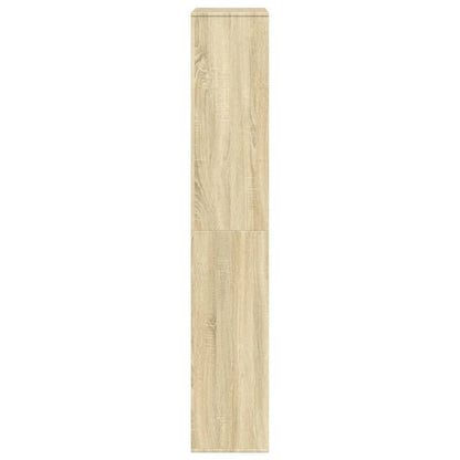 vidaXL Room Divider Sonoma Oak 100x33x187.5 cm Engineered Wood - Brown