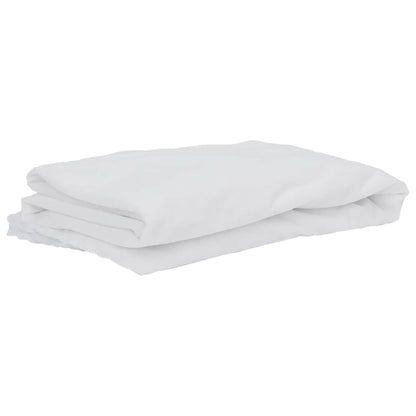 vidaXL Mattress Protector White 100x220 cm Waterproof - 220 x 100 x 27 cm