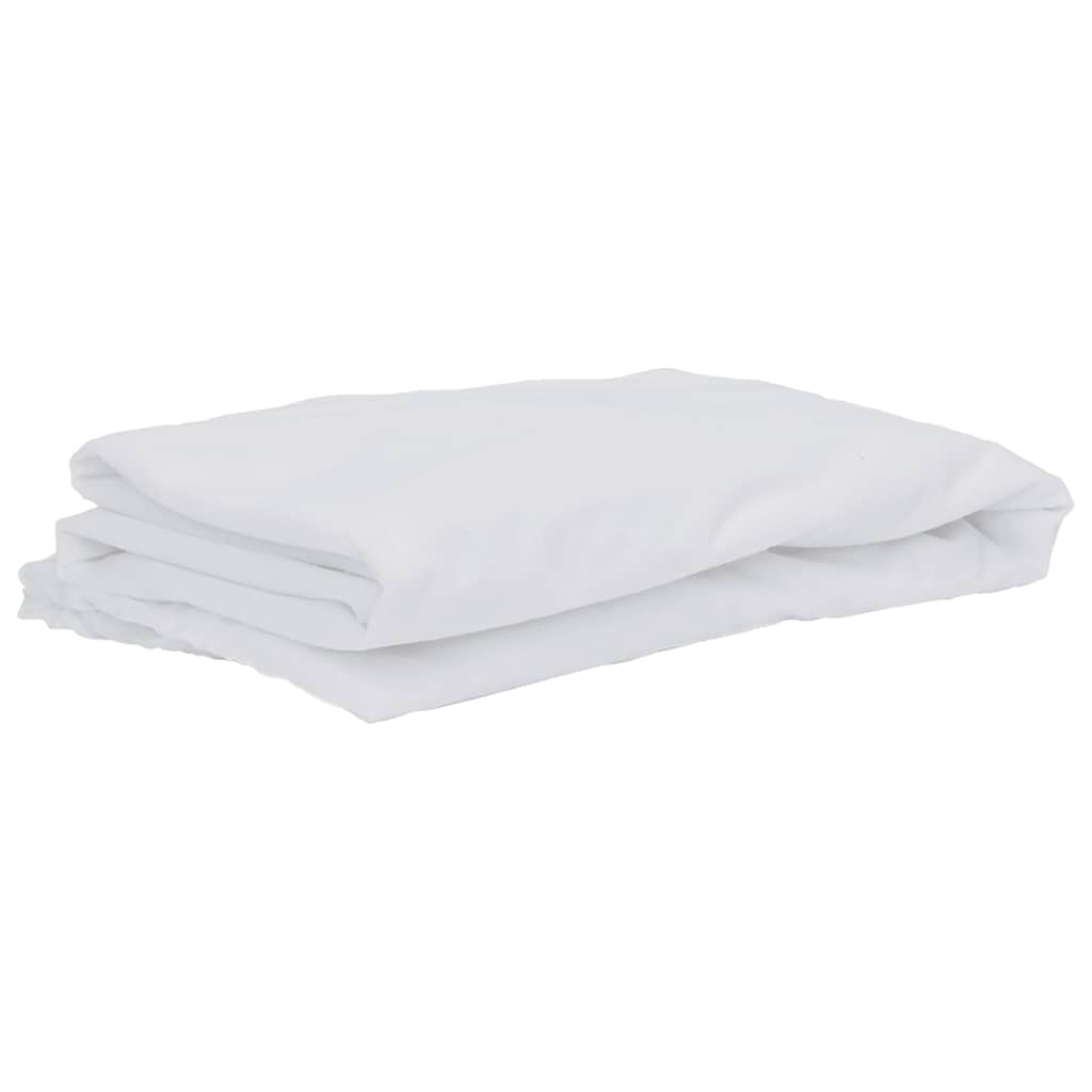 vidaXL Mattress Protector White 120x220 cm Waterproof - 220 x 120 x 27 cm