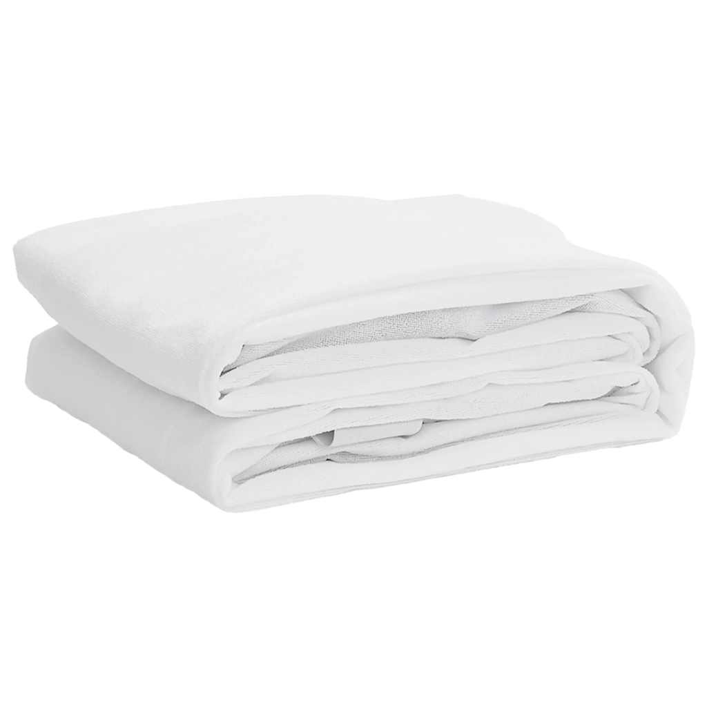 vidaXL Mattress Protector White 140x200 cm Waterproof - 200 x 140 cm