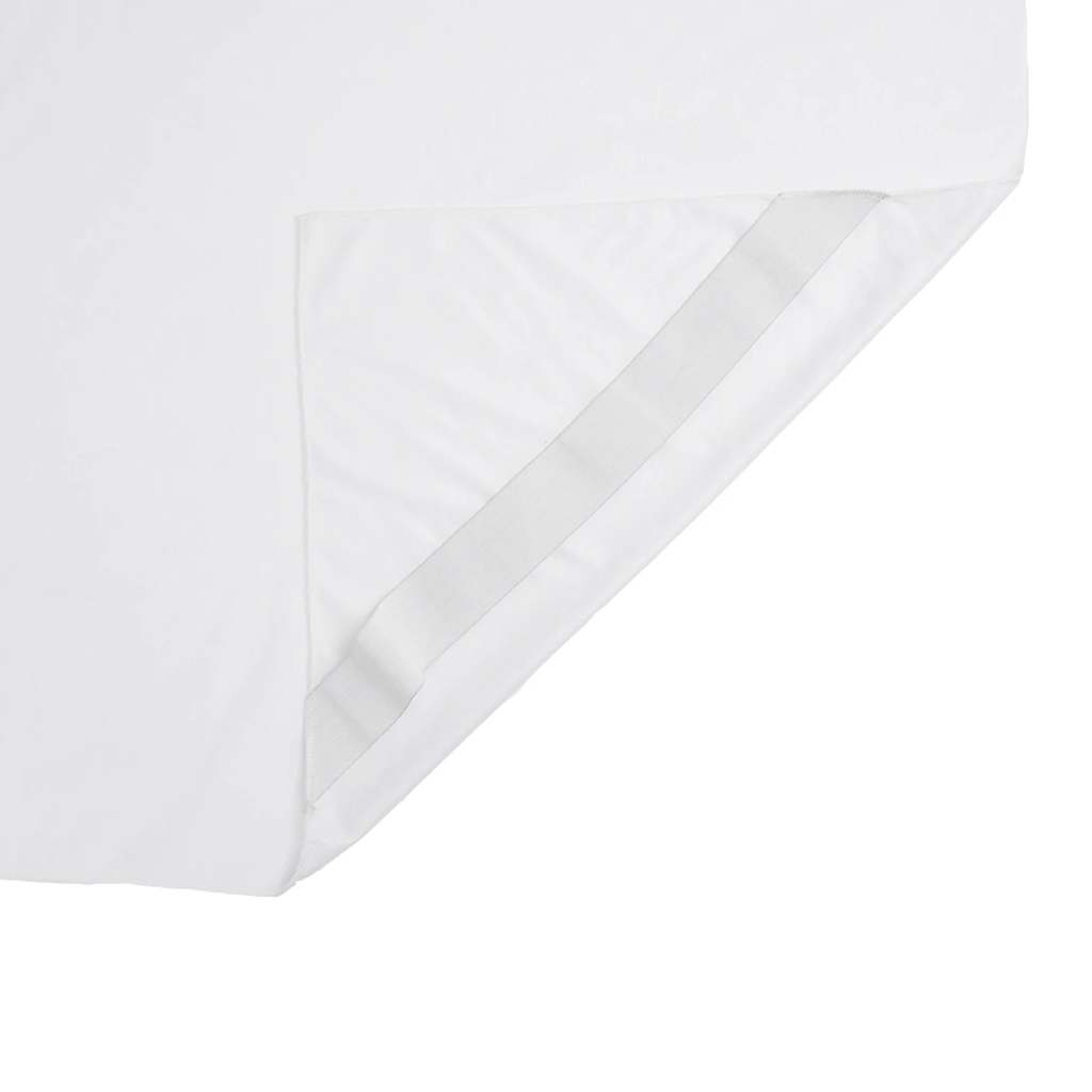 vidaXL Mattress Protector White 90x220 cm Waterproof - 220 x 90 cm