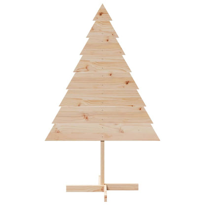 vidaXL Wooden Christmas Tree for Decoration 150 cm Solid Wood - Brown