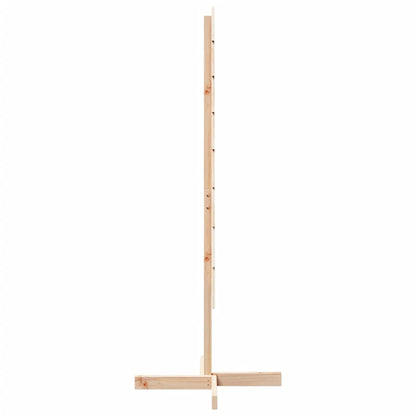 vidaXL Wooden Christmas Tree for Decoration 150 cm Solid Wood - Brown