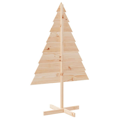 vidaXL Wooden Christmas Tree for Decoration 150 cm Solid Wood - Brown