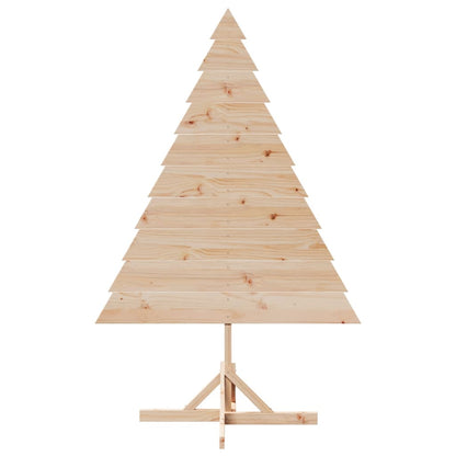 vidaXL Wooden Christmas Tree for Decoration 180 cm Solid Wood - Brown