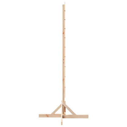 vidaXL Wooden Christmas Tree for Decoration 180 cm Solid Wood - Brown