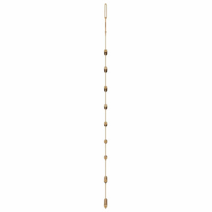 vidaXL Hanging Christmas Trees with Top Stars 2 pcs 55x120 cm Natural Branch