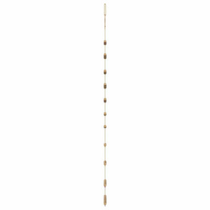 vidaXL Hanging Christmas Tree with Top Star 74x150 cm Natural Branch