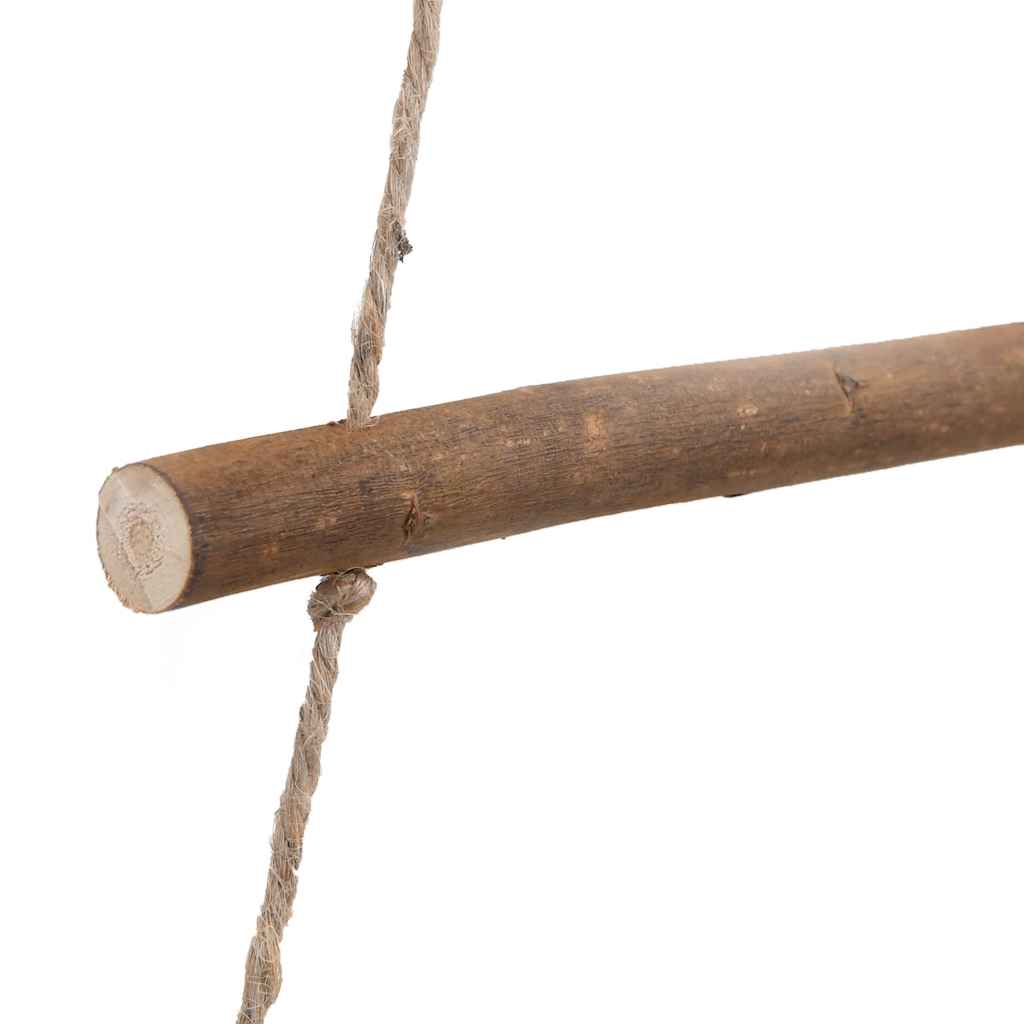 vidaXL Hanging Christmas Tree with Top Star 86x180 cm Natural Branch