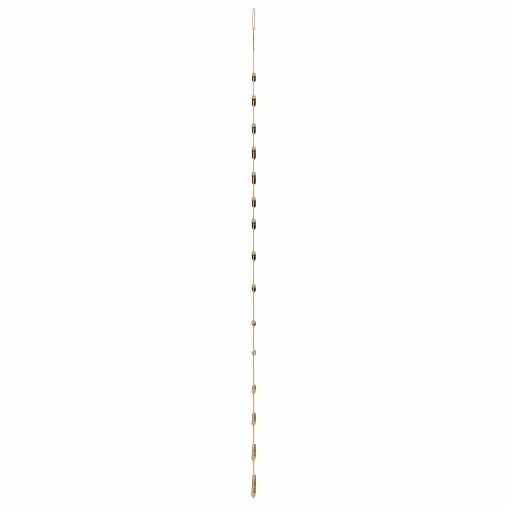 vidaXL Hanging Christmas Tree with Top Star 100x210 cm Natural Branch