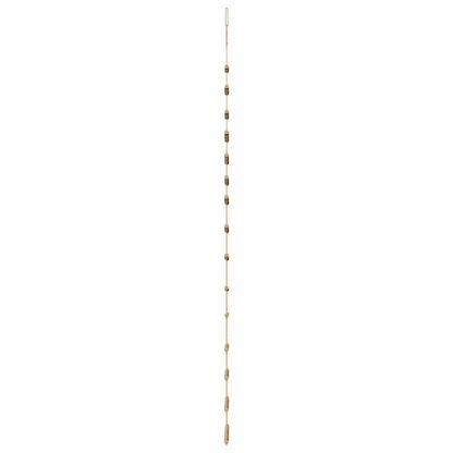 vidaXL Hanging Christmas Tree with Top Star 100x210 cm Natural Branch
