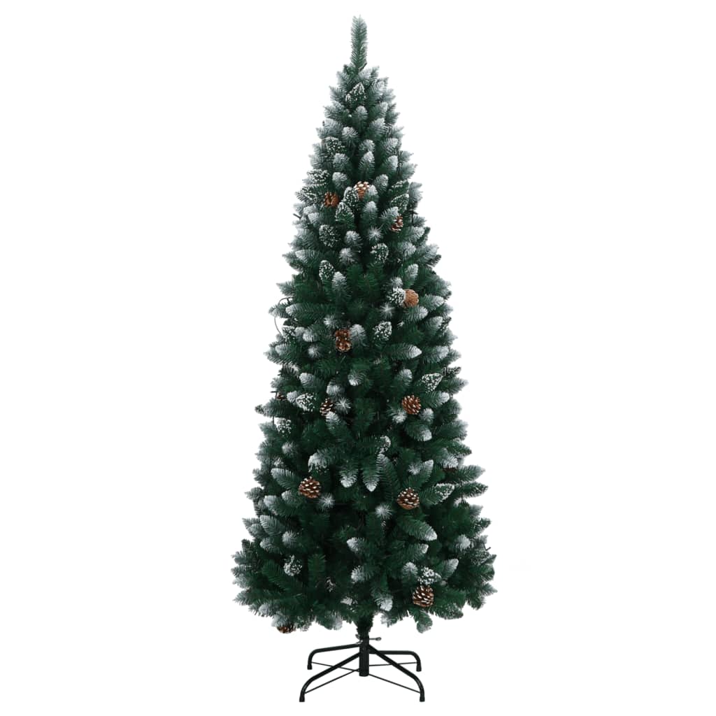 vidaXL Artificial Christmas Tree 150 LEDs 150 cm - Green