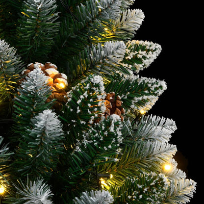vidaXL Artificial Christmas Tree 300 LEDs 180 cm - Green