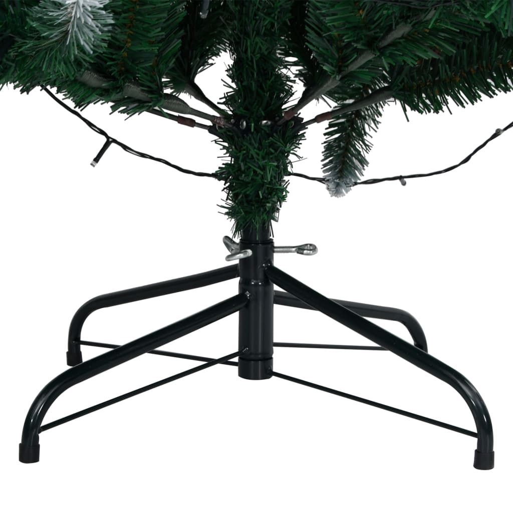 vidaXL Artificial Christmas Tree 300 LEDs 180 cm - Green