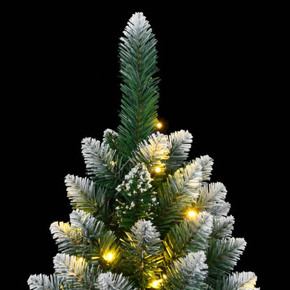 vidaXL Artificial Christmas Tree 300 LEDs 210 cm - Green