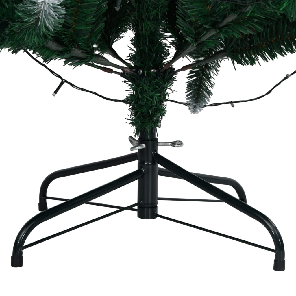 vidaXL Artificial Christmas Tree 300 LEDs 210 cm - Green