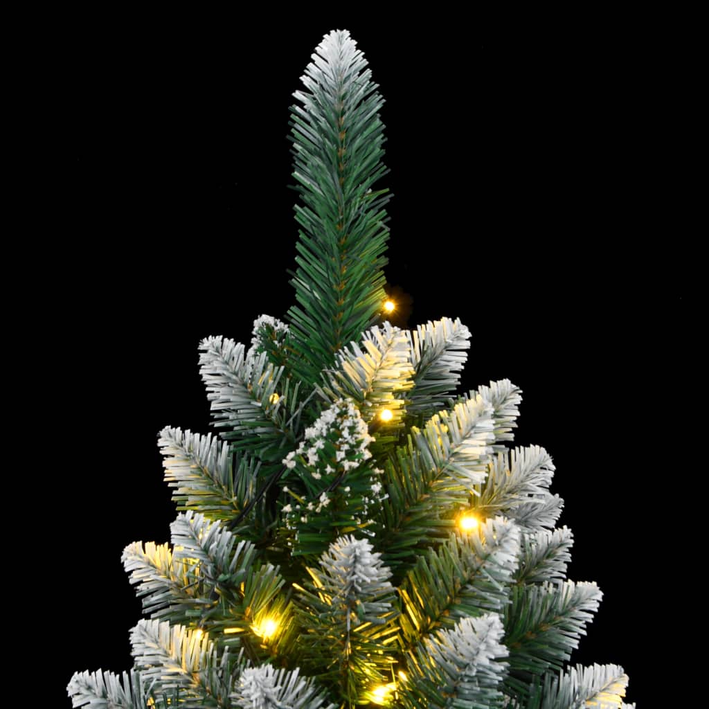 vidaXL Artificial Christmas Tree 300 LEDs 240 cm - Green