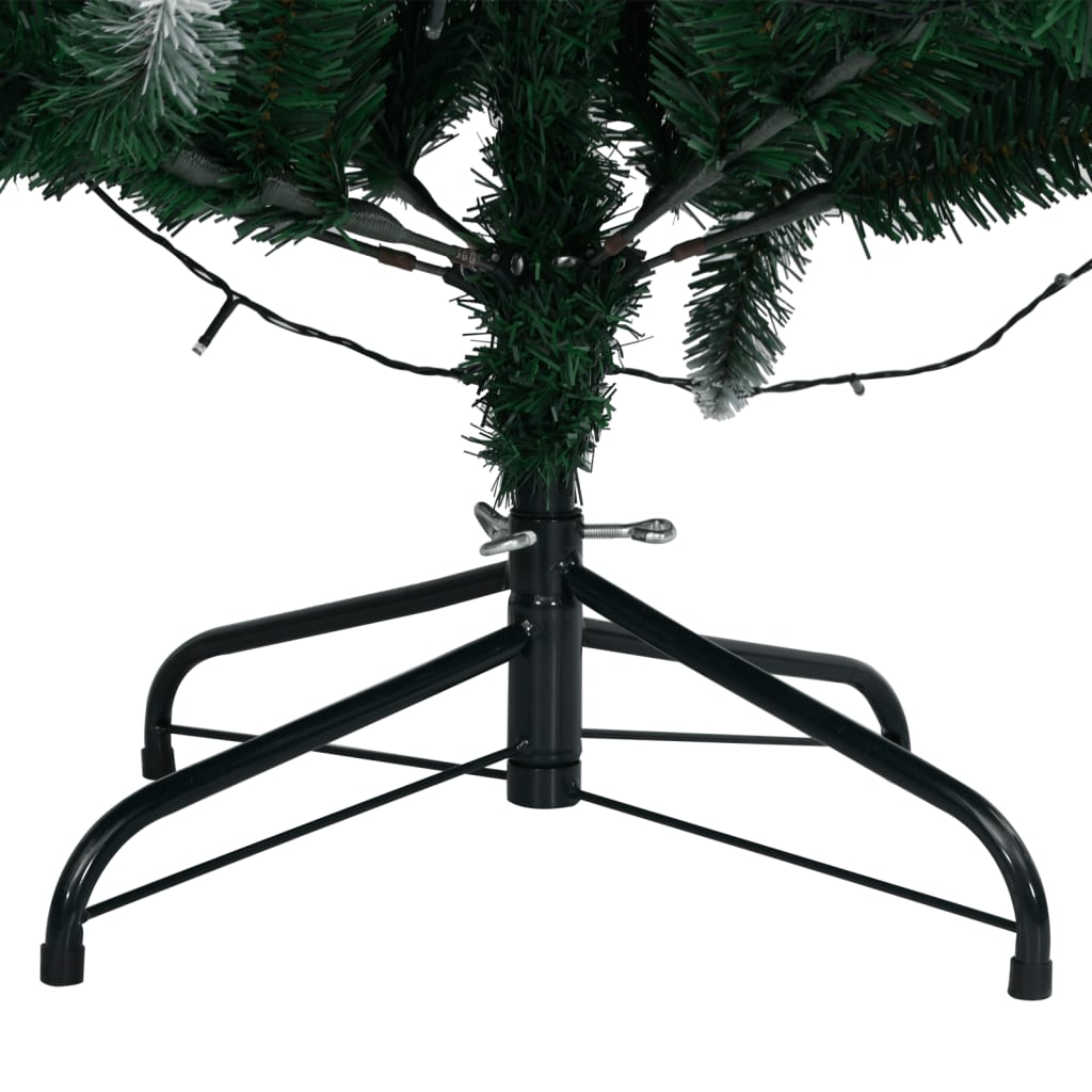 vidaXL Artificial Christmas Tree 300 LEDs 240 cm - Green