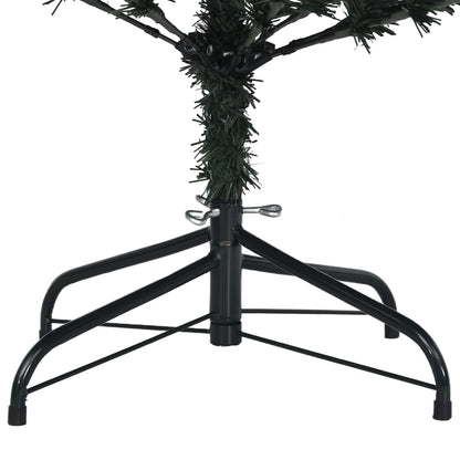 vidaXL Artificial Christmas Tree 150 LEDs 150 cm - Green - 35724