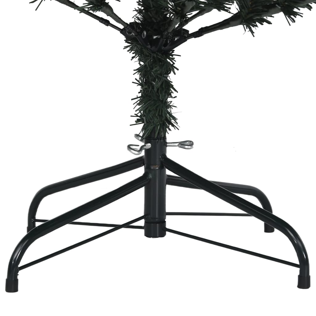 vidaXL Artificial Christmas Tree 300 LEDs 210 cm - Green - 35738