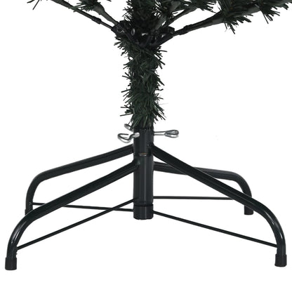 vidaXL Artificial Christmas Tree 300 LEDs 210 cm - Green - 35738