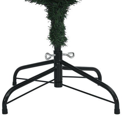 vidaXL Artificial Slim Christmas Tree 300 LEDs 240 cm - Green