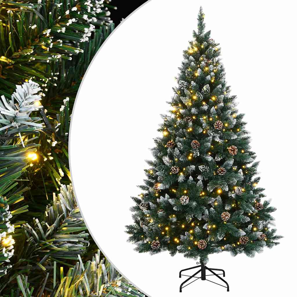 vidaXL Artificial Christmas Tree 150 LEDs 120 cm - Green