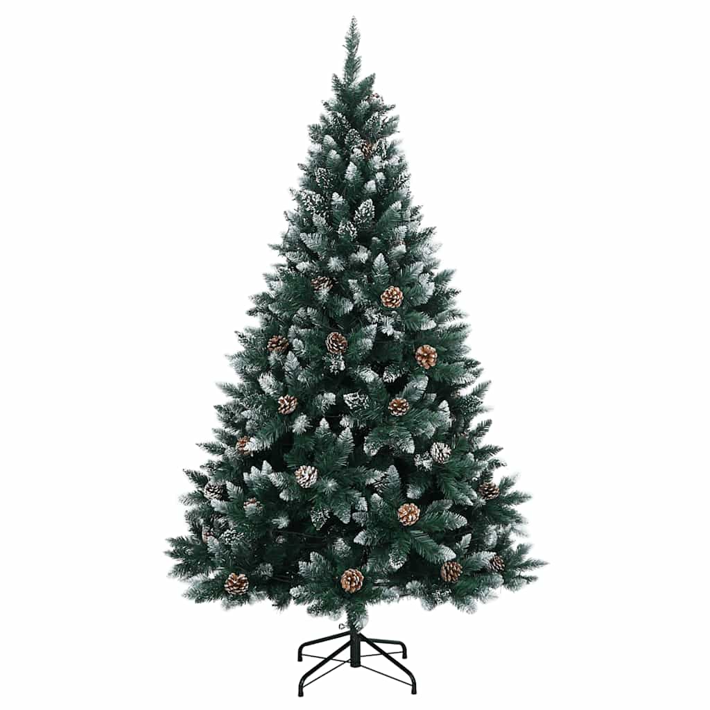 vidaXL Artificial Christmas Tree 150 LEDs 120 cm - Green