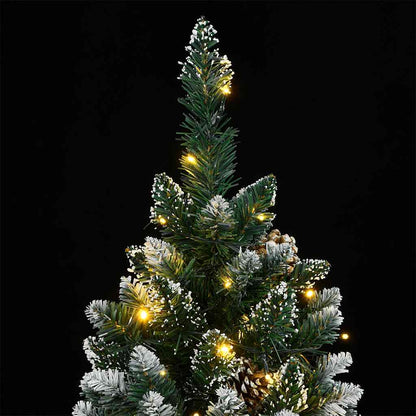 vidaXL Artificial Christmas Tree 150 LEDs 120 cm - Green