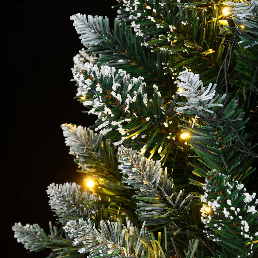 vidaXL Artificial Christmas Tree 150 LEDs 150 cm - Green - 35831