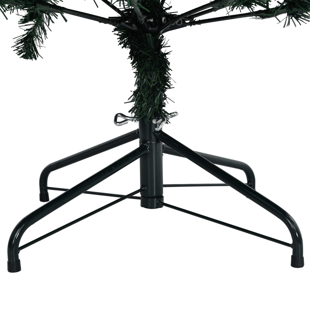 vidaXL Artificial Christmas Tree 300 LEDs 240 cm - Green - 35837