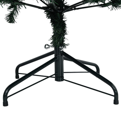 vidaXL Artificial Christmas Tree 300 LEDs 240 cm - Green - 35837